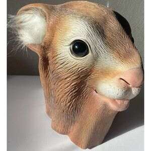 Squirrel Masks Latex Animal Head Mask Halloween Cosplay Prop Mask